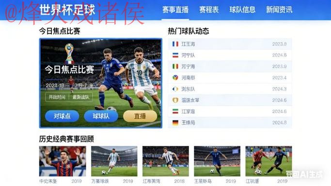 2026世界杯直播推荐热门平台全解析